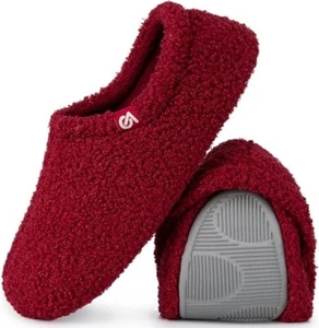 Damen-Hausschuhe flauschig warm bequem Memory Foam rutschfest 6,5 UK, kostenlos🚚 - Bild 1 von 6