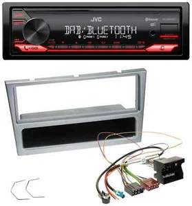 JVC Bluetooth USB DAB MP3 Autoradio für Opel Combo C Corsa C Tigra Meriva ab 200 - Bild 1 von 8