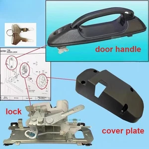 Cab Door Lock & Handle Assembly For Kubota EX108 EX108QS Harvester Parts - Picture 1 of 13