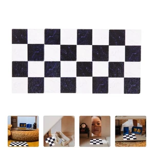9 Pcs Simulated Wooden Floor Props Miniature Dollhouse Boards Flooring - Picture 1 of 12