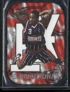 1999-00 E-X #13XC Steve Francis X - E-Xceptional Red - Picture 1 of 2