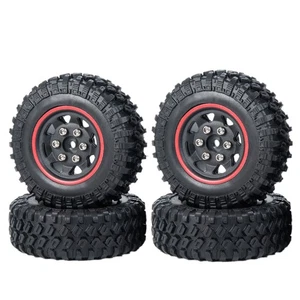 4 pezzi cerchi pneumatici e ruote Beadlock 1/24 per RC Axial SCX24 90081 00001 00002 - Foto 1 di 10