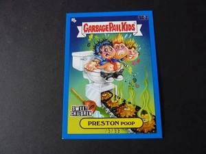 Topps Garbage Pail Kids Green Day - Blue 79/99 Preston Poop SC-2 Sweet Children - Picture 1 of 12