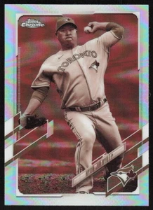 2021 Topps Chrome Sepia Refractor #123 Hyun-Jin Ryu Toronto Blue Jays - Picture 1 of 2
