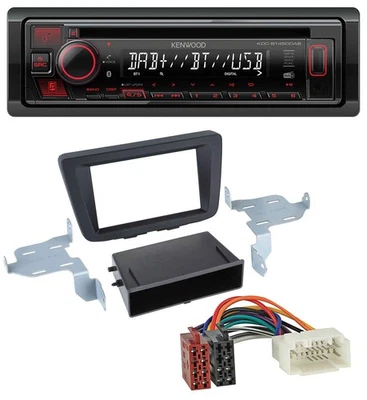 Kenwood MP3 CD USB Bluetooth DAB Autoradio für Suzuki Baleno (EW, ab 2016) - Bild 1 von 4