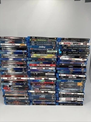 Wholesale Blu-Ray Lot of 107. Superhero Movies. Marvel, DC. AND MORE - Image 1 of 4