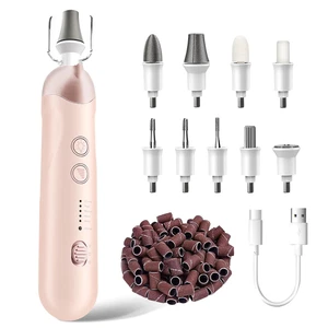 Professional Manicure Pedicure Kit, Cordless Electric Nail File Set, Rechargeabl - Picture 1 of 12