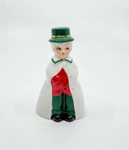 Vintage Edward Bell Ornament Porcelain Christmas Figurine 4” Holiday Memories - Imagen 1 de 12