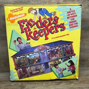 1988 Nickelodeon's Finders Keepers Game Cardinal MTV Networks  Incomplete