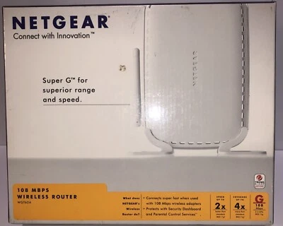 Netgear WGT624 Super-G 108 Mbps Wireless Firewall Router - Image 1 of 4