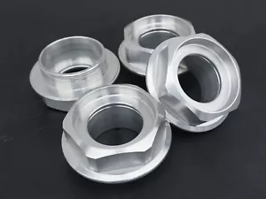 Hex Nuts for BBS RS Full hight 15 16 17 4x100 5x100 5x112 5x114 5x120 VW BMW - Picture 1 of 7