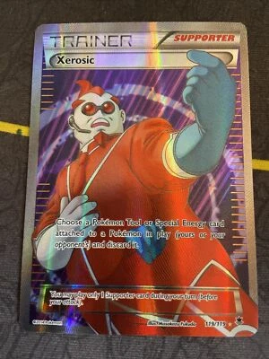 Xerosic FULL ART RARE ULTRA RARE 119/119 Pokemon XY Phantom Forces 2014 - Image 1 of 4