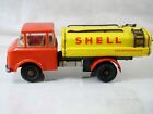 Germany Truck Tank Shell IN Sheet Metal Friction 9 1/8in Tin Toy
