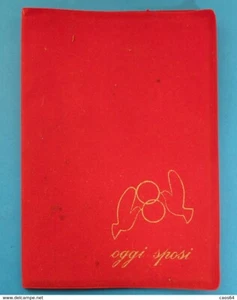 OGGI SPOSI RICORDO DI MATRIMONIO MEMORY OF MARRIAGE 1975 VINTAGE - Picture 1 of 2