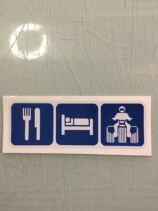Eat Sleep Trike Decal ATC TRX LT 250R 250 350X 200X KXT CR KX XR RM 200 YZ - Picture 1 of 1