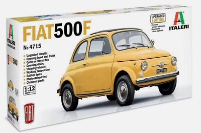 ITALERI  FIAT 500F scala 1/12 kit di montaggio - Immagine 1 di 4