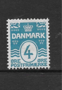 DENMARK 60 MH F/VF - 1905 4o DULL BLUE ISSUE - Picture 1 of 2