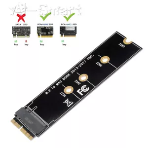 M.2 NVME SSD Convert Adapter Card for MacBook Air Pro 2013-2017 NVME/PCI-E New - Picture 1 of 24