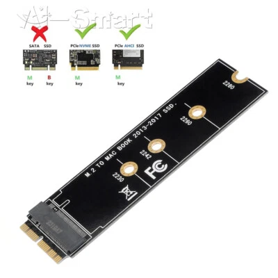 M.2 NVME SSD Convert Adapter Card for MacBook Air Pro 2013-2017 NVME/PCI-E New - Image 1 of 4
