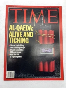 2002 Time Magazine October 28 Al-Qaeda Alive And Ticking Newsstand High Grade - Picture 1 of 3