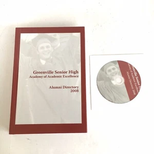 Greenville Senior High Academy of Academic Excellence Alumni Directory 2008 + CD - Bild 1 von 8