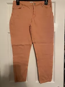 Women’s Crown & Ivy Peach Colored Pants Size 12 - Picture 1 of 3