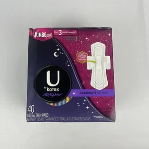 Almohadilla Jumbo U By Kortex All Nighter almohadillas ultrafinas para pasar la noche 40 quilates - Imagen 1 de 4