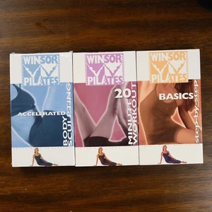 Winsor Pilates 3 Tape Set - 1 Sealed 2 in Great Condition - Daisy Fuentes - Picture 1 of 8
