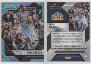 2016-17 Panini Prizm Teal Wave Prizm /25 Will Barton #179