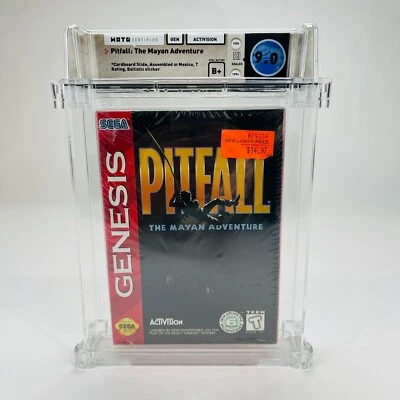 Pitfall: The Mayan Adventure - Sega Genesis, 1994 Assemb. in Mexico WATA 9.0 B+ - Image 1 of 4