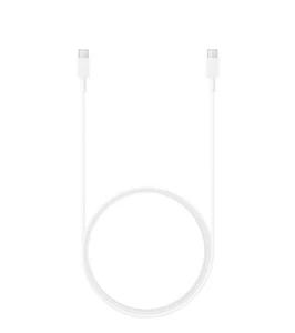 SET OF 3 - SAMSUNG OEM USB-C to USB-C 3A DATA CABLE 1.8m WHITE - EP-DX310JWEGUS - Zdjęcie 1 z 3
