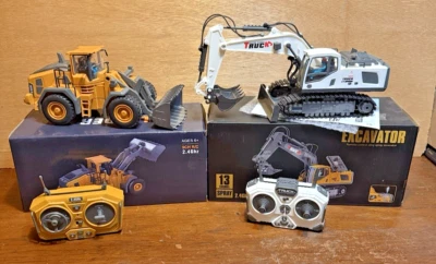 前端装载机和挖掘机组合 — 第 1/4 张图片