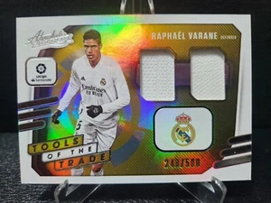 2020-21 Panini Chornicles RAPHAEL VARANE Game worn jersey card /500 - Picture 1 of 2