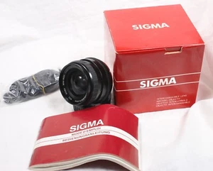 Sigma Mini Wide 28mm f/2.8 Wide Angle Lens for Olympus OM Cameras BOXED - Picture 1 of 5