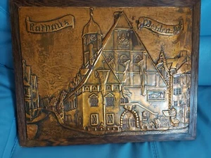 EMAILSCHILD GEWÖLBT ORIGINAL WEIDEN ID OPF BLECHSCHILD WAPPEN GEPRÄGT GRAVUR WAP - Bild 1 von 16