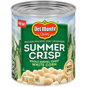 Del Monte® Summer Crisp White Corn 11 oz Pack of 12 - Picture 1 of 9
