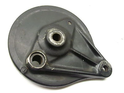 1978 HONDA 78 XR75 XR 75 - PLACA DE PAINEL DE SAPATA DE FREIO DE RODA TRASEIRA - Imagem 1 de 3