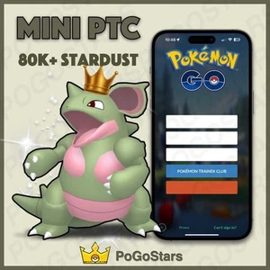 Pokémon PTC GO - Shiny Nidoqueen Crown - 80K Stardust✨Read Description✨ - Picture 1 of 1