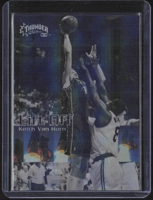 1998-99 SkyBox Thunder #9 LO Keith Van Horn Lift Off - Image 1 of 2