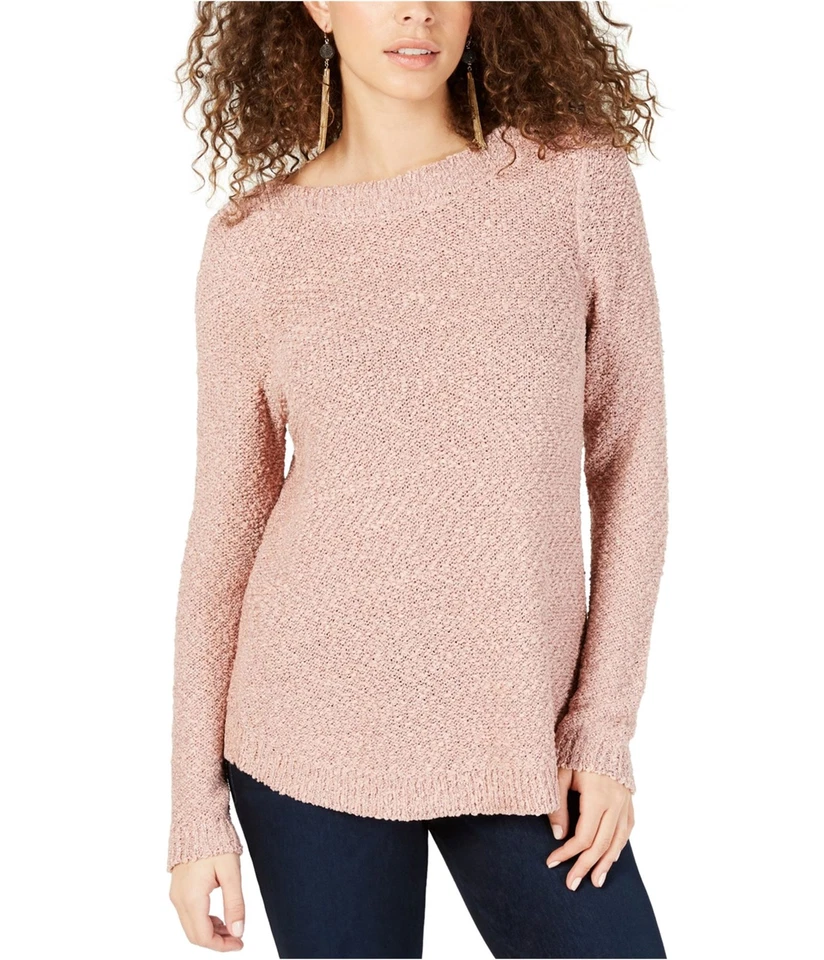 Suéter de punto brillante I.N.C para mujer, ltpaspink, L Foto 1 de 1