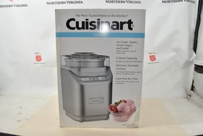 Cuisinart Gelateria Frozen Yogurt Sorbet Ice Cream Maker NEW In Box (5486F) - Image 1 of 4