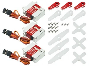 Präzision Hv Mikro Servo Full Metall Getriebe Set - Klinge 250 Cfx / Fusion 270/ - Bild 1 von 3