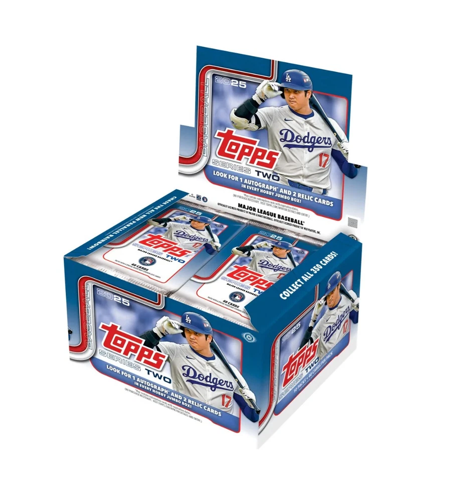 2025 TOPPS SERIES 2 BASEBALL HOBBY JUMBO BOX