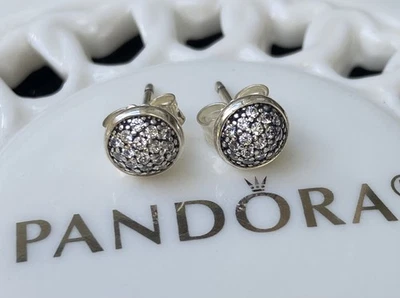 Auténticos Pendientes Pandora Gotas Deslumbrantes #290726CZ Foto 1 de 4