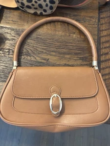 60er Jahre House Of Harlow braune Leder Geldbörse.  - Bild 1 von 4