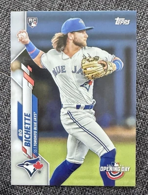2020 Topps Opening Day Bo Bichette Base Rookie Card #173 - Image 1 of 2