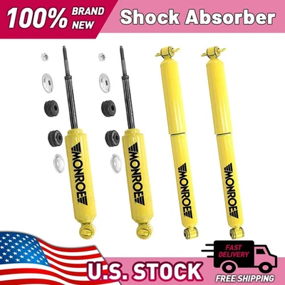 Amortiguadores delanteros traseros para Chevrolet Express 3500 1996 1997 1998-2000 7,4 L Foto 1 de 4