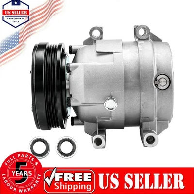 A/C Compressor & Clutch For Chevrolet Corvette 1997-1998 2000-2004 68277 1137007 - Image 1 of 4