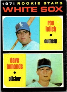 1971 Topps #458 White Sox 1971 Rookie Stars (Ron Lolich / Dave Lemonds) - Picture 1 of 2