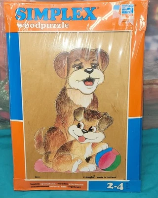 Simplex Toys Holland Complete Wooden Childrens Puzzle Educational Dog Puppy New  - Image 1 of 4